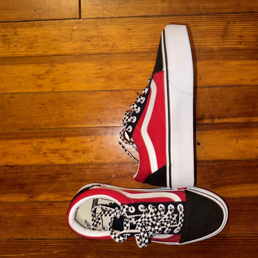 Brand New Custom Platform Vans